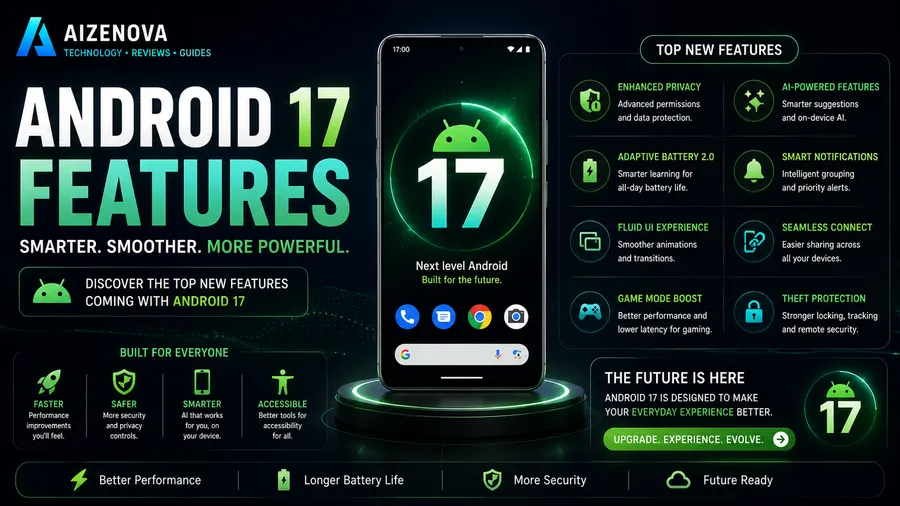Android 17 Features: Everything New in Google's Latest Android Update