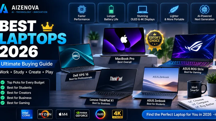 Best Laptops in 2026: Top 10 Picks for Work, Gaming, Students, and Creators
