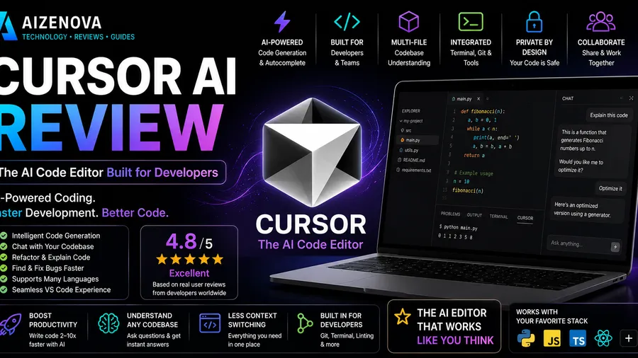 Cursor AI Review (2026): Features, Pricing, Pros, Cons & Is It Worth It?