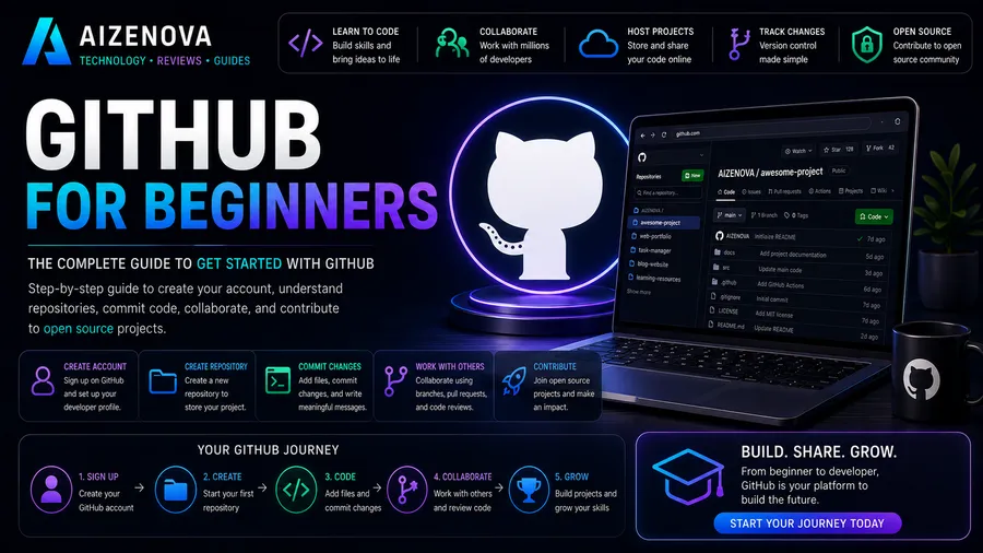 GitHub for Beginners: A Complete Guide to Version Control and Collaboration