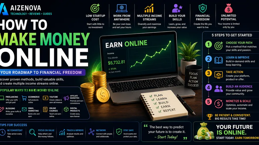 How to Make Money Online: 15 Proven Ways to Earn Income in 2026