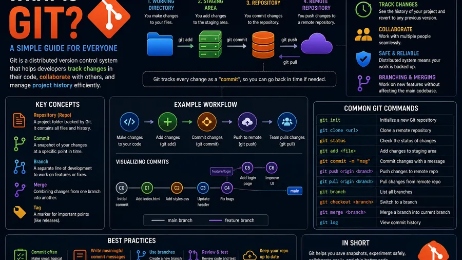 What Is Git? A Complete Beginner's Guide (2026)