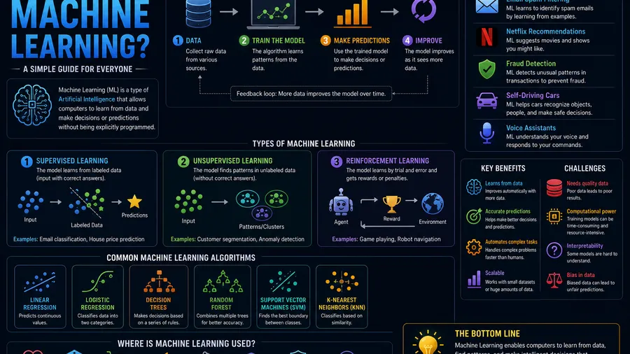 What Is Machine Learning? A Complete Beginner's Guide (2026)